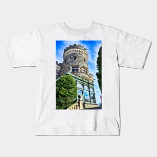 The Castle At Arcadia University Kids T-Shirt